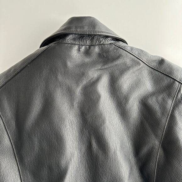 Montana Removable Thinsulate Lining‎ Riding Leather Black Jacket women M - Picture 7 of 15